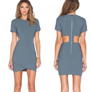 NWT Elizabeth and James Skylyn Dress Shale Blue